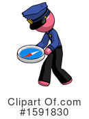 Pink Design Mascot Clipart #1591830 by Leo Blanchette