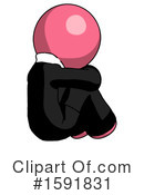 Pink Design Mascot Clipart #1591831 by Leo Blanchette