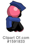 Pink Design Mascot Clipart #1591833 by Leo Blanchette