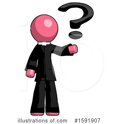 Royalty-Free (RF) Pink Design Mascot Clipart Illustration by Leo Blanchette - Stock Sample #1591907