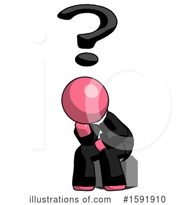 Royalty-Free (RF) Pink Design Mascot Clipart Illustration by Leo Blanchette - Stock Sample #1591910