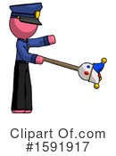 Pink Design Mascot Clipart #1591917 by Leo Blanchette