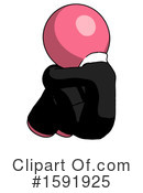 Pink Design Mascot Clipart #1591925 by Leo Blanchette