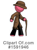 Pink Design Mascot Clipart #1591946 by Leo Blanchette