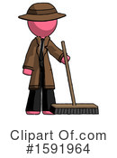 Pink Design Mascot Clipart #1591964 by Leo Blanchette