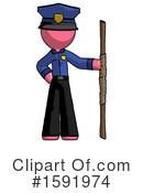 Pink Design Mascot Clipart #1591974 by Leo Blanchette