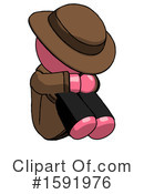 Pink Design Mascot Clipart #1591976 by Leo Blanchette