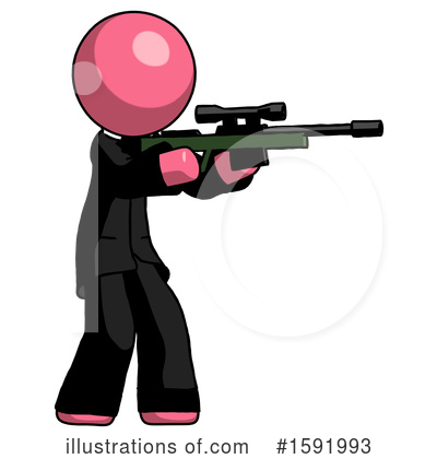 Royalty-Free (RF) Pink Design Mascot Clipart Illustration by Leo Blanchette - Stock Sample #1591993