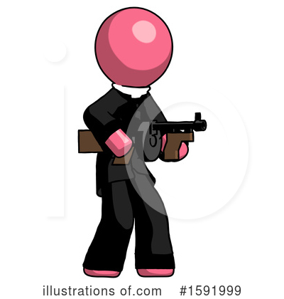 Royalty-Free (RF) Pink Design Mascot Clipart Illustration by Leo Blanchette - Stock Sample #1591999