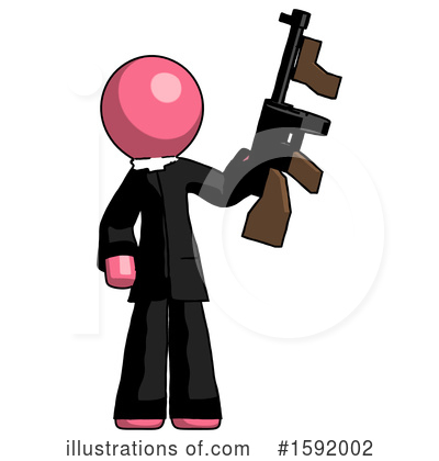 Royalty-Free (RF) Pink Design Mascot Clipart Illustration by Leo Blanchette - Stock Sample #1592002