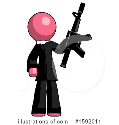 Royalty-Free (RF) Pink Design Mascot Clipart Illustration by Leo Blanchette - Stock Sample #1592011