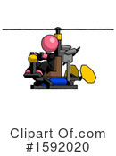 Pink Design Mascot Clipart #1592020 by Leo Blanchette