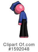 Pink Design Mascot Clipart #1592048 by Leo Blanchette