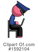Pink Design Mascot Clipart #1592104 by Leo Blanchette