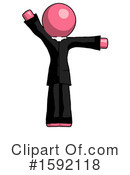 Pink Design Mascot Clipart #1592118 by Leo Blanchette