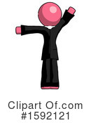 Pink Design Mascot Clipart #1592121 by Leo Blanchette