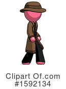 Pink Design Mascot Clipart #1592134 by Leo Blanchette