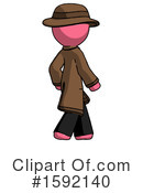 Pink Design Mascot Clipart #1592140 by Leo Blanchette
