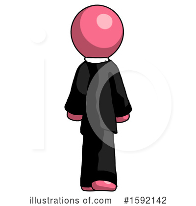 Royalty-Free (RF) Pink Design Mascot Clipart Illustration by Leo Blanchette - Stock Sample #1592142