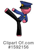 Pink Design Mascot Clipart #1592156 by Leo Blanchette