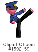 Pink Design Mascot Clipart #1592159 by Leo Blanchette