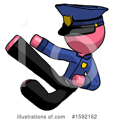 Royalty-Free (RF) Pink Design Mascot Clipart Illustration by Leo Blanchette - Stock Sample #1592162