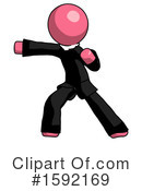 Pink Design Mascot Clipart #1592169 by Leo Blanchette