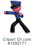 Pink Design Mascot Clipart #1592171 by Leo Blanchette