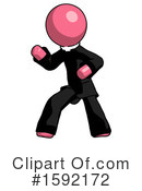 Pink Design Mascot Clipart #1592172 by Leo Blanchette