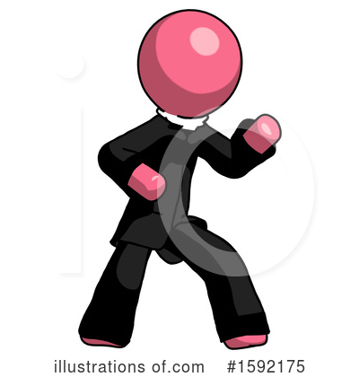 Royalty-Free (RF) Pink Design Mascot Clipart Illustration by Leo Blanchette - Stock Sample #1592175
