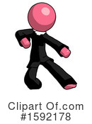 Pink Design Mascot Clipart #1592178 by Leo Blanchette