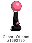 Pink Design Mascot Clipart #1592190 by Leo Blanchette