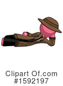 Pink Design Mascot Clipart #1592197 by Leo Blanchette