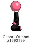 Pink Design Mascot Clipart #1592199 by Leo Blanchette
