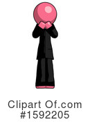 Pink Design Mascot Clipart #1592205 by Leo Blanchette