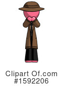 Pink Design Mascot Clipart #1592206 by Leo Blanchette