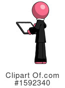 Pink Design Mascot Clipart #1592340 by Leo Blanchette
