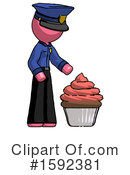 Pink Design Mascot Clipart #1592381 by Leo Blanchette