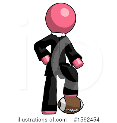 Royalty-Free (RF) Pink Design Mascot Clipart Illustration by Leo Blanchette - Stock Sample #1592454
