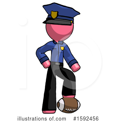 Royalty-Free (RF) Pink Design Mascot Clipart Illustration by Leo Blanchette - Stock Sample #1592456