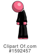 Pink Design Mascot Clipart #1592457 by Leo Blanchette