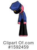 Pink Design Mascot Clipart #1592459 by Leo Blanchette