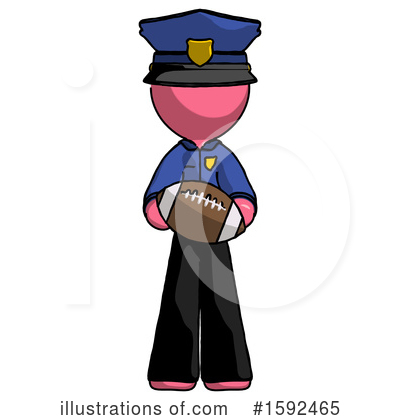 Royalty-Free (RF) Pink Design Mascot Clipart Illustration by Leo Blanchette - Stock Sample #1592465
