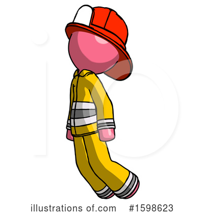 Royalty-Free (RF) Pink Design Mascot Clipart Illustration by Leo Blanchette - Stock Sample #1598623