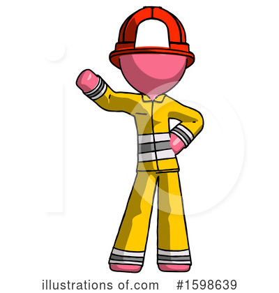 Royalty-Free (RF) Pink Design Mascot Clipart Illustration by Leo Blanchette - Stock Sample #1598639