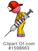 Pink Design Mascot Clipart #1598663 by Leo Blanchette