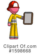 Pink Design Mascot Clipart #1598668 by Leo Blanchette