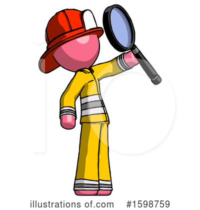 Royalty-Free (RF) Pink Design Mascot Clipart Illustration by Leo Blanchette - Stock Sample #1598759