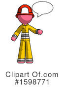 Pink Design Mascot Clipart #1598771 by Leo Blanchette
