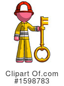 Pink Design Mascot Clipart #1598783 by Leo Blanchette
